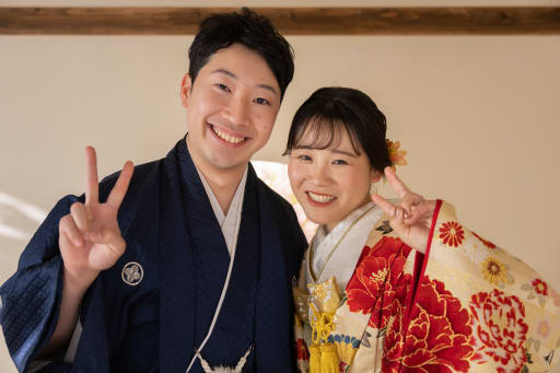最後はピースで♪