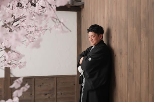 新郎様ソロショット