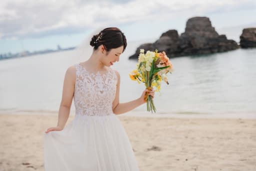 新婦さんソロカット！