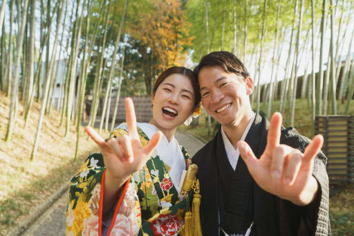 お揃いポーズ！