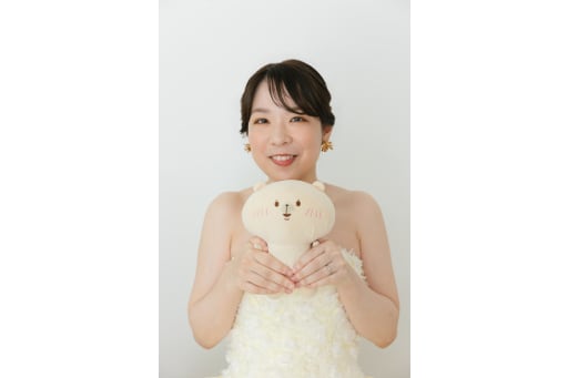 ご新婦様とぬいぐるみ