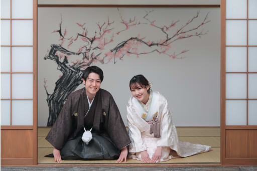 お辞儀のお写真。