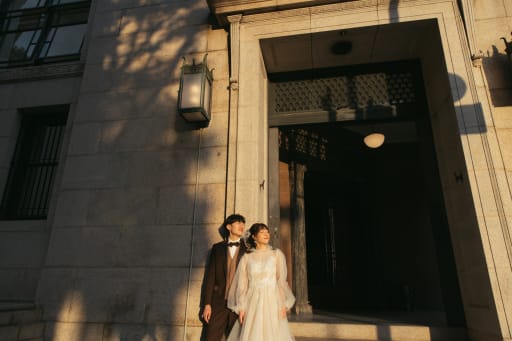 夕日で雰囲気UP  