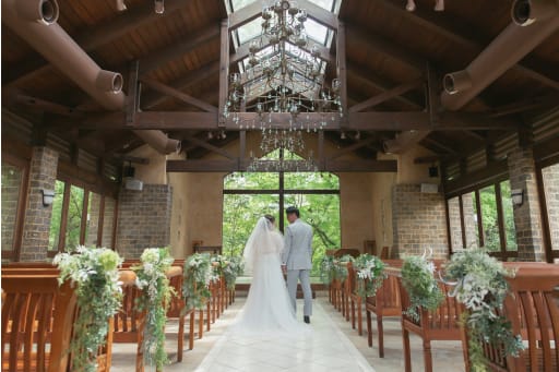 お洒落なチャペル