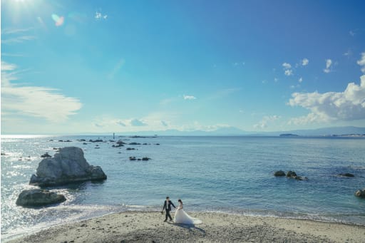 絶好の海日和！こんなに綺麗に撮れちゃうんです。