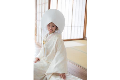 ご新婦様のソロカットです