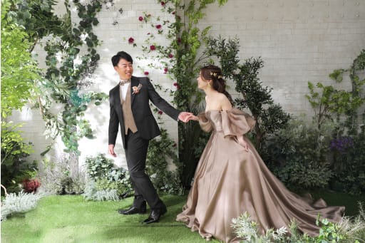 歩いている風のお写真