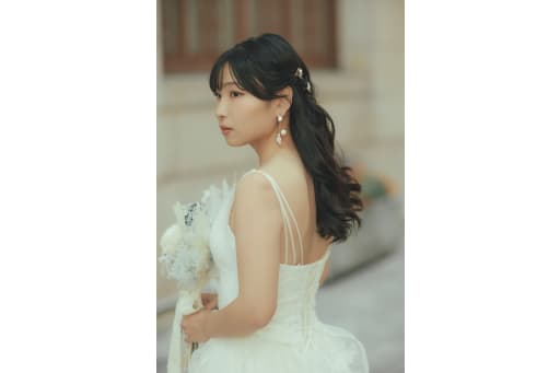 新婦様のソロショット