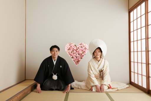 可愛くお辞儀フォト♡