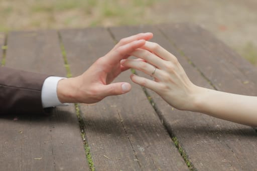 手元のショット