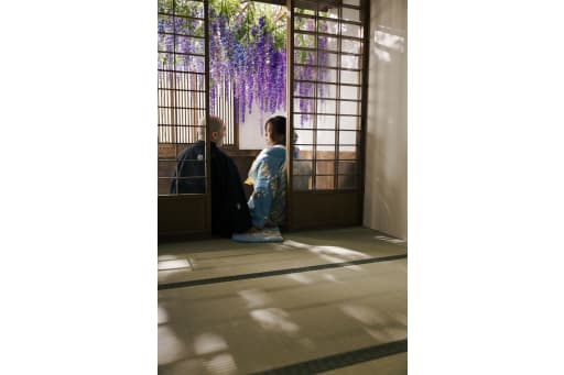 縁側でひと休み