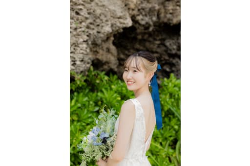 ウェディングドレス姿の新婦様