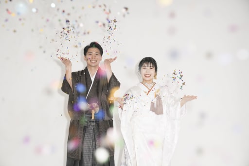 コンフェッティも楽しく！