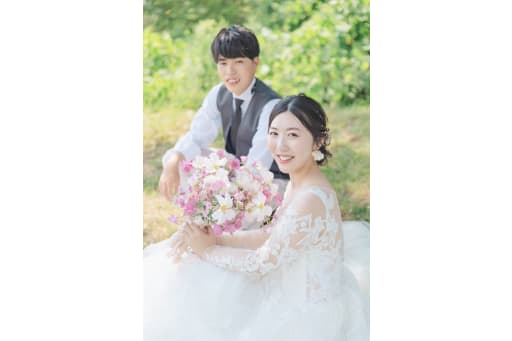 新婦様ショット