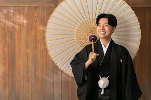 新郎様のソロカット