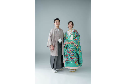 和装でスタート！