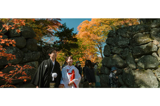 小諸城址懐古園の紅葉