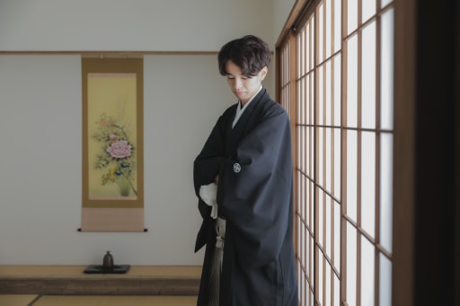 ご新郎様のソロカット