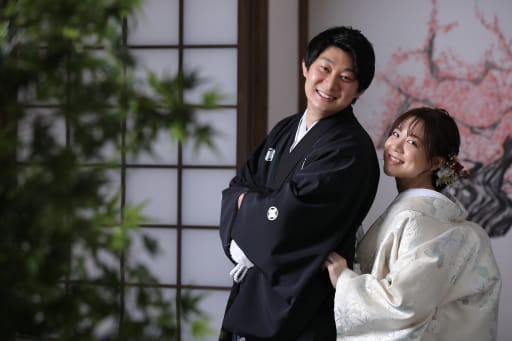 屋内庭園にて！