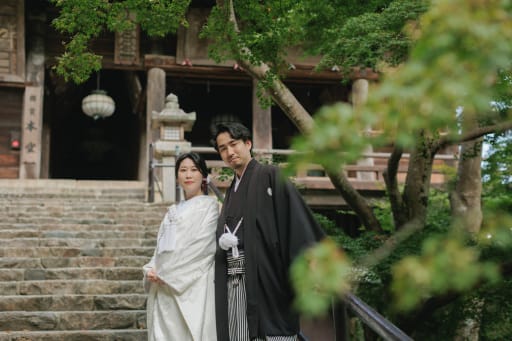 本堂が見えてきました  