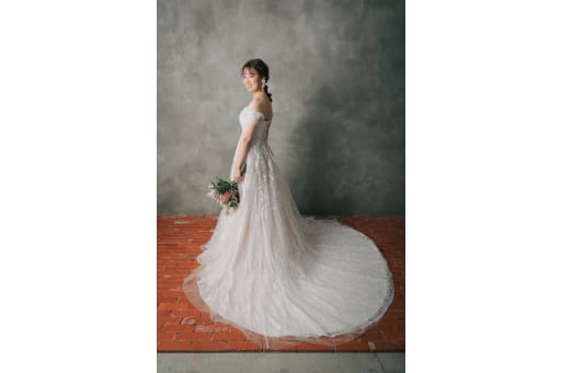 ご新婦様のソロ写真