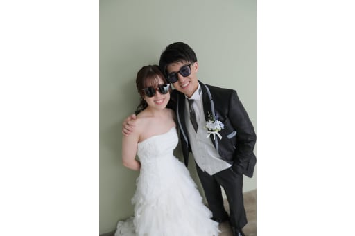 サングラスでキメっ