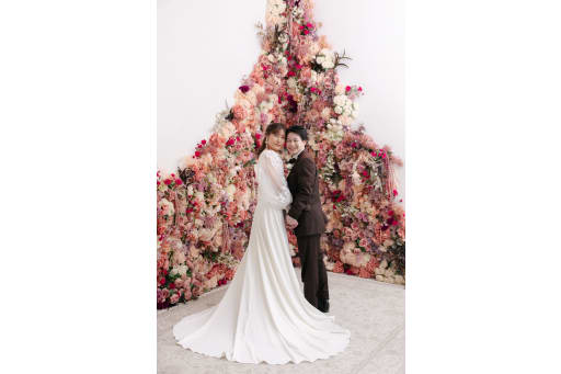 振り返りショット