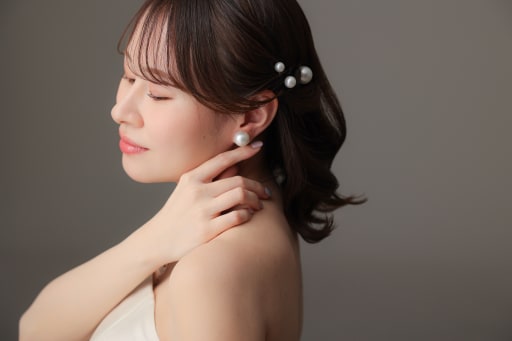 新婦様のソロショット