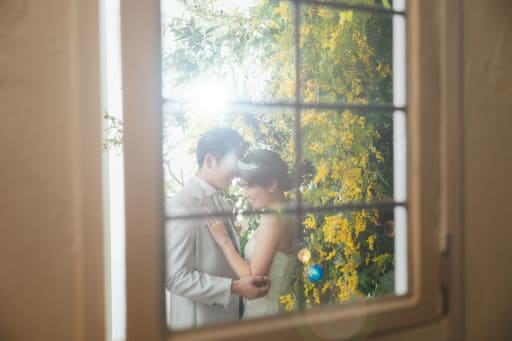 スタジオで残すお二人らしいお写真　4