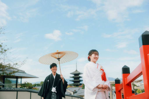 まずは八坂から撮影スタート！