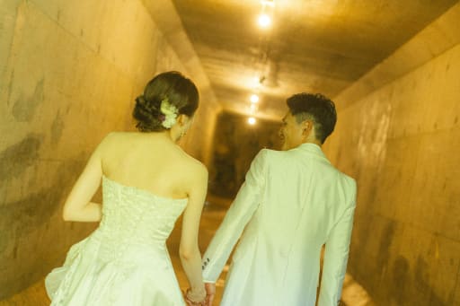 自然だけでなく、トンネルも