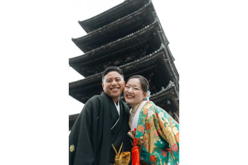 まず1枚目は八坂の塔でのこの1枚