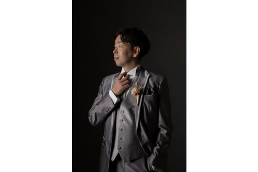 新郎さんのソロショット