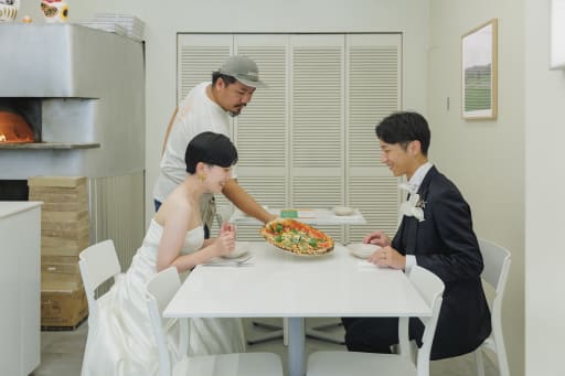ピザ完成！
