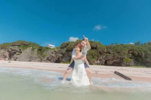Into the ocean