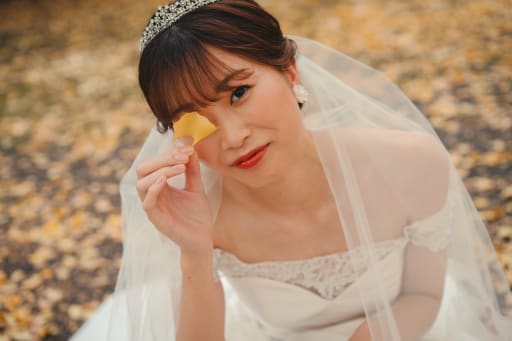 ご新婦様のソロショット