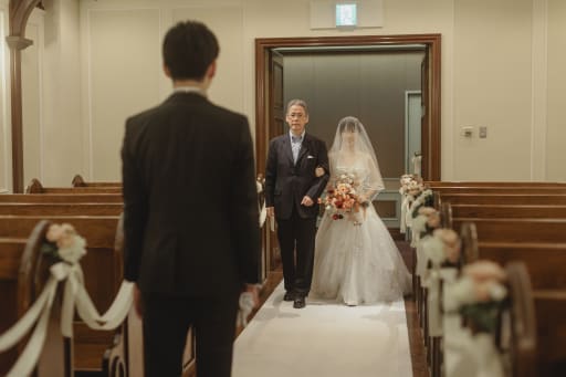 新婦入場