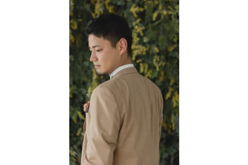 自然な横顔