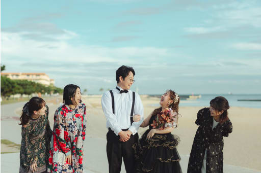 お友達と一緒に