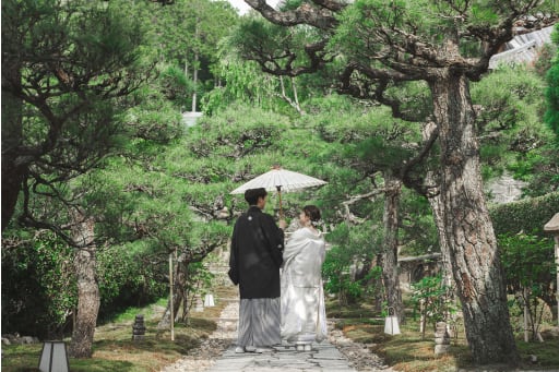 境内を歩くと初夏の美しさを感じられます