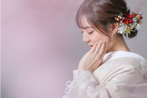 普段と雰囲気変えて