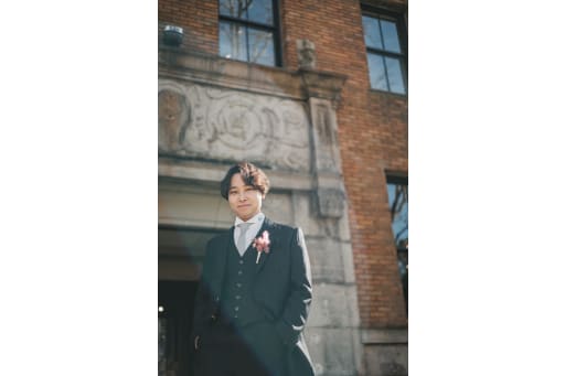 【新郎ソロ】優しさと自信に満ちた佇まい