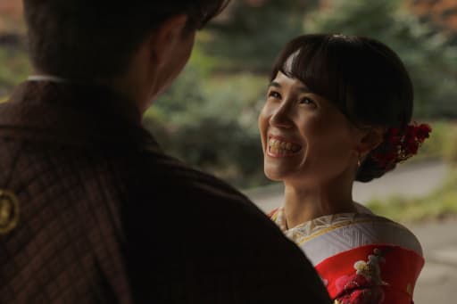 楽しそうな新婦様