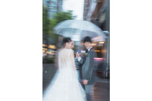 雨でも楽しむ 
