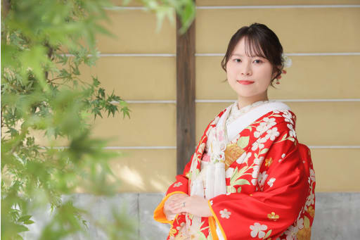 ご新婦様ソロショット 