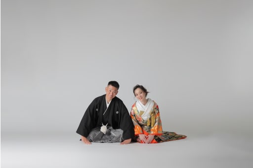 お辞儀ショット