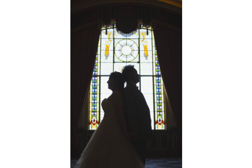 シルエット撮影