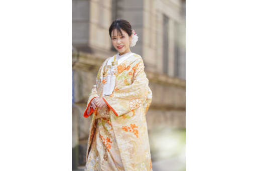 新婦様のソロショット