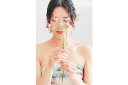 お花に願いこめて