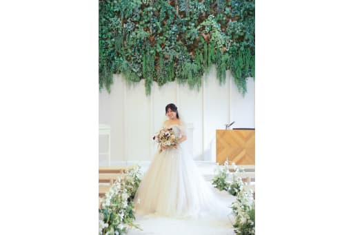 ご新婦様のソロショット